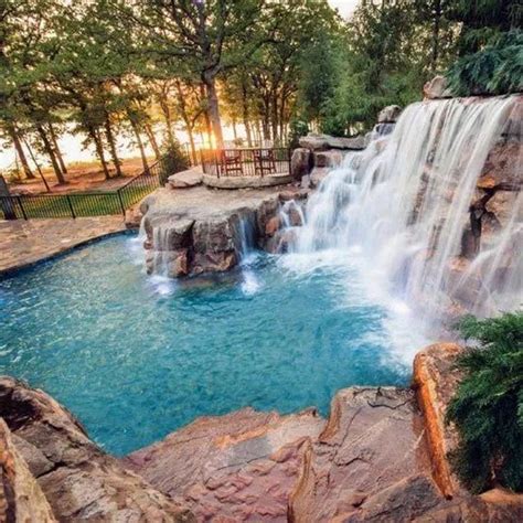 10 Most Spectacular Pool Waterfalls That Will Surprise You Homemydesign
