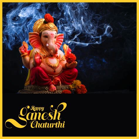 Ganesh Chaturthi Poster Design In 2020 Ganesh Chaturthi Images In 2020 Ar Graphics