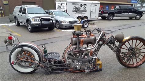 Steampunk Ratbike By Motorcycle Enhancements Of Oakville Ontario Canada
