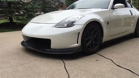 Test Fitting New Front Bumper On 350z Youtube