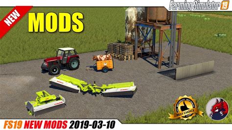 Fs19 New Mods 2019 03 10 Review Youtube