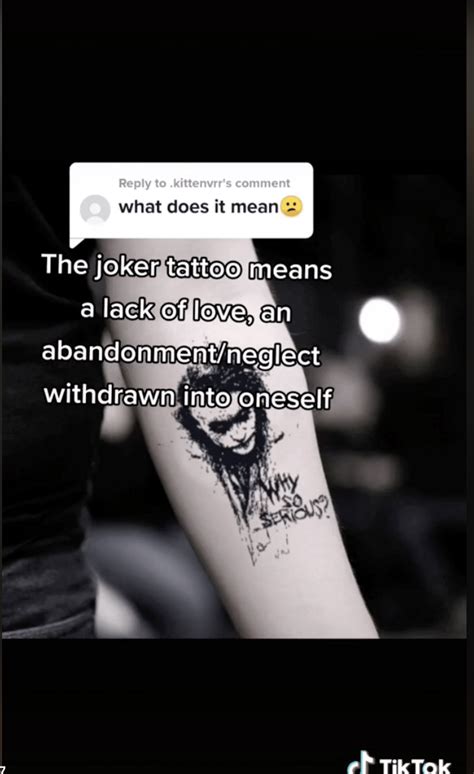 What Does A Joker Tattoo Mean Significance Of Viral Tiktok Trend Explained