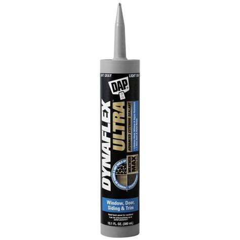 Dap silicone plus 10.8 oz. DAP Dynaflex Ultra 10.1-oz Light Gray Paintable Latex ...