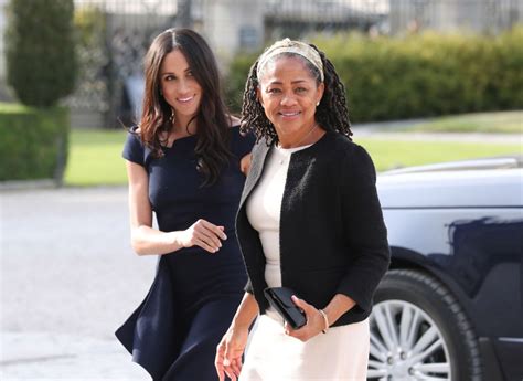 meghan markle 5 photographs of the duchess of sussex with her mother doria ragland