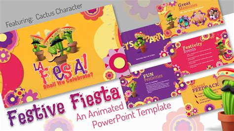 A Festive Fiesta Powerpoint Template For Cinco De Mayo Event