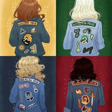 This Is So Cute I Love How The Hufflepuff One Just Has Food On It😂