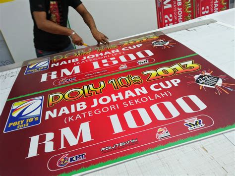 Posted in photoshop » banner & mockup template. RekaPrint: Membuat & Membekal Mock-Up Cheque & Poster