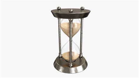 Hourglass Sandglass Egg Sand Timer Clock 05 3d Model Cgtrader
