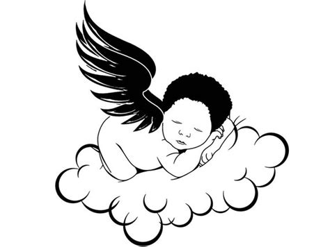Newborn Baby Boy Angel Sleeping Infant Cute Innocence New Life Etsy