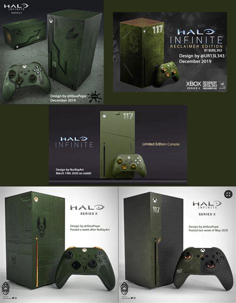 Xbox Series X Halo Infinite Limited Edition Bundle Unofficial