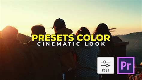Free 35 Cinematic Color Grading Premiere Pro Presets No Luts Youtube