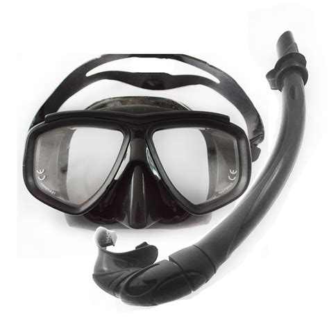 Top Diving Equipment Black Scuba Diving Set Full Folded Silicone Diving
