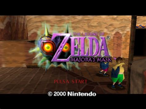 The Legend Of Zelda Majoras Mask N64 Roms En Español