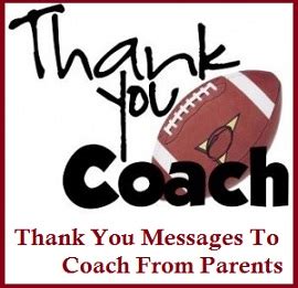 Appreciation Messages And Letters Coach