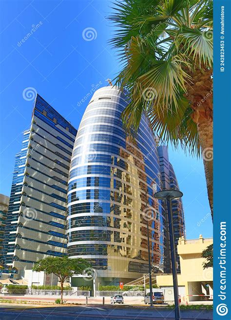 Street Of Barsha Heights District Dubai City Uae Editorial Stock Photo