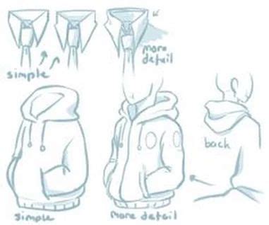 Hoodies have been admired wear thing as the 1970s although they were not known the forename hoodie or hoody on the 1990s. Pin by Sean Mas on Clothes | Sketch book, Art reference ...