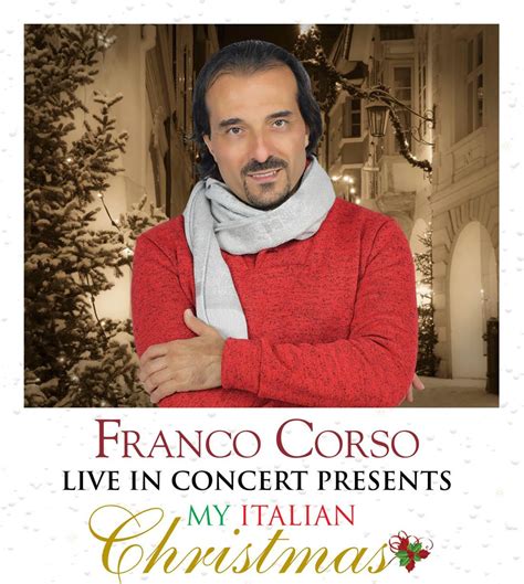 My Italian Christmas Franco Corso The Voice Of Romance