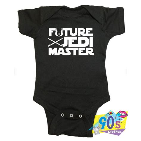Star Wars Future Jedi Master Cute Baby Onesies Baby Clothes
