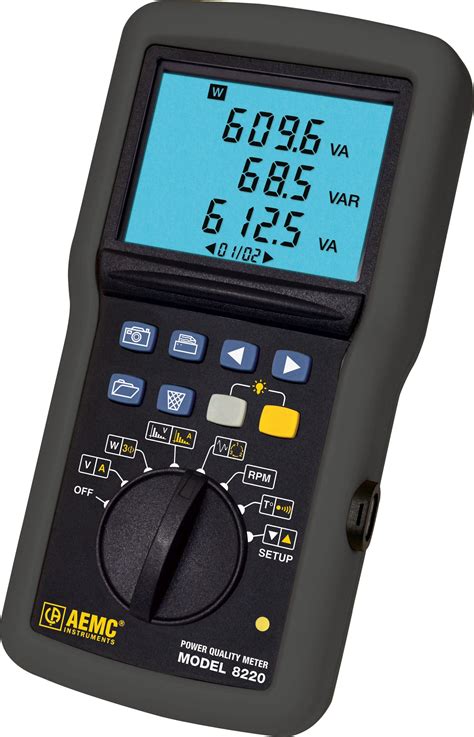 Aemc 8220 Power Quality Meter Tequipment