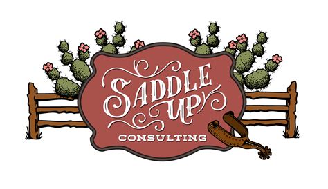Saddle Up Consulting Logo Design — Neon Moon Design Co