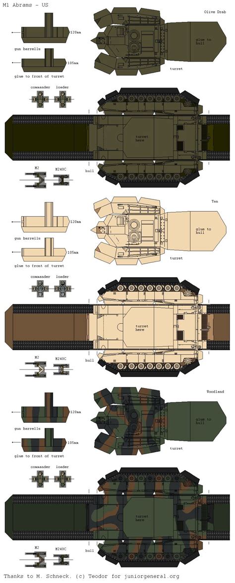 Pin By Tony Moreno On Tank Paper Tanks Free Paper Models M1 Abrams