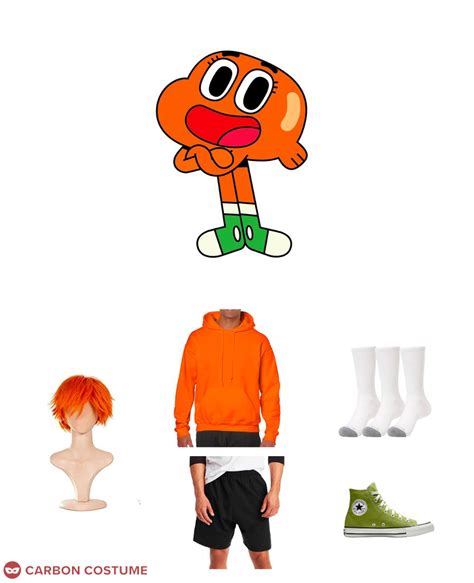Darwin From The Amazing World Of Gumball Costume Carbon Costume Diy
