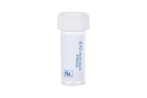 70 Ml Polystyrene Bijou Container Sterile With Label Starlab
