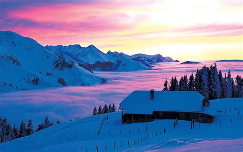 Winter Switzerland Hd Wallpapers Wallpaper Cave