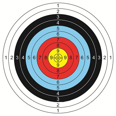 Nosii 30pcs Archery Shooting Paper Target Shooting Training Paper