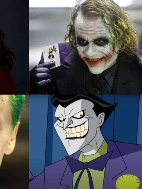All Joker Actors Ranked From Worst To Best Gobookmart