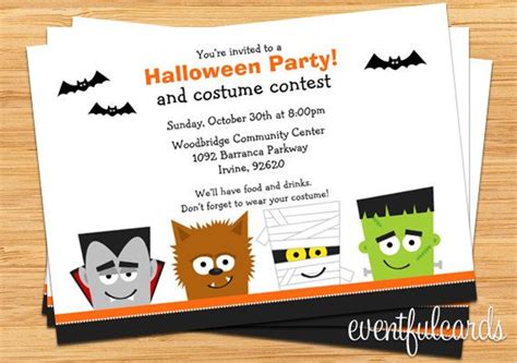 Halloween Costume Contest Invite Wording