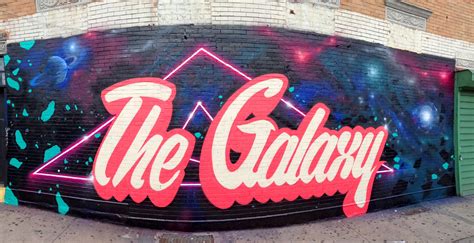 The Galaxy In Queens Graffiti Mural Graffiti Usa