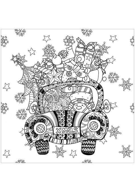 Https://tommynaija.com/coloring Page/christmas Car Coloring Pages