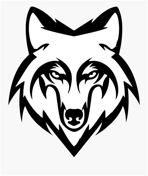 How to draw a wolf part 2: Vector Wolf Wolf Black And White Png- - Wolf Head Clipart ...