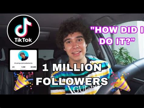 You've come to the right place. I HIT 1 MILLION FOLLOWERS ON TIKTOK!! (WHY/HOW DID I DO IT ...