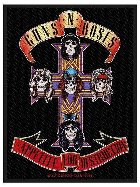 Guns N' Roses Appetite For Destruction Patch - Buy Online ...