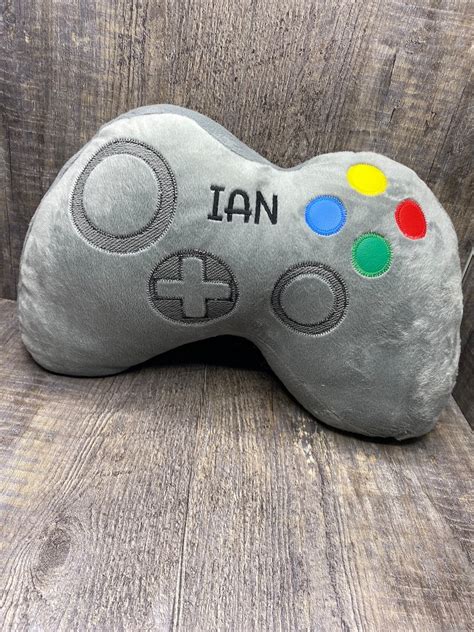 Personalized Video Game Controller Pillow Gamer Pillow Gamer Etsy