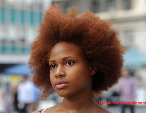 Natural Redhead Darker Skin Afro Hair Color Ginger Brown Hair Natural Hair Styles