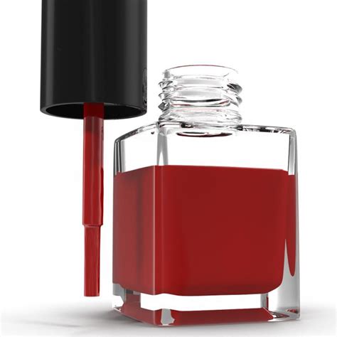fingernail polish bottle 3d model 3d molier international