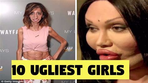 Top 10 Most Ugliest Girls In The World Must See Video Youtube