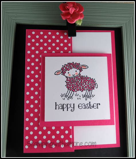 It's one of the new 2020 stampin' up! Stampingwithamore: Stampin'Up Easter Lamb Card