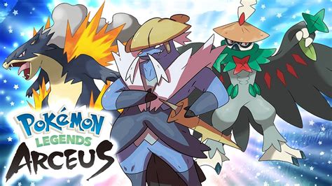 Pokemon Legends Arceus Starter Evolutions All You Need To Know