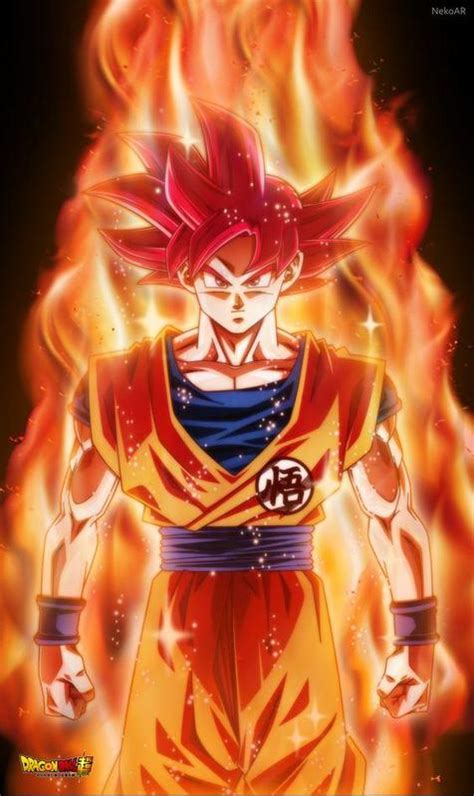 Goku Super Saiyan God Goku 476x800 Download Hd Wallpaper Wallpapertip