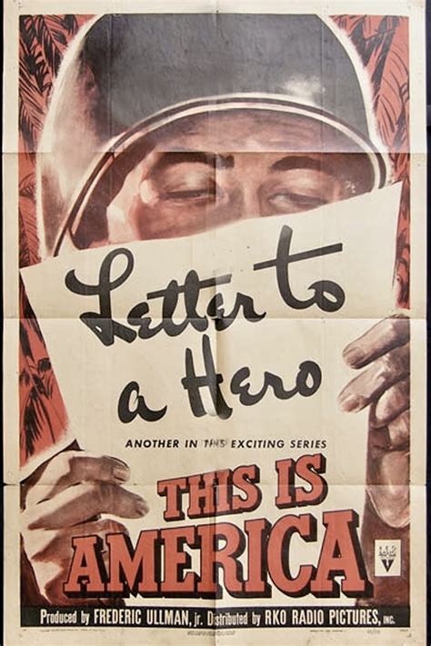 Letter To A Hero Película 1943 Tráiler Resumen Reparto Y Dónde