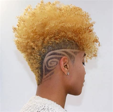 20 Best Blonde Curly Mohawk Hairstyles For Women