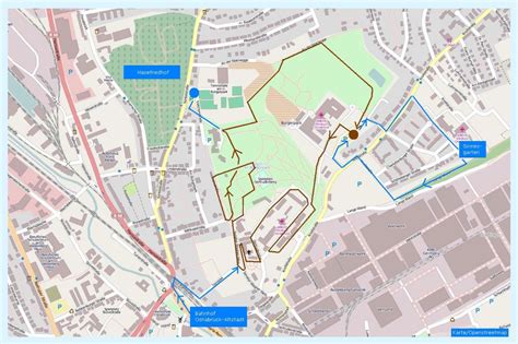 This map was created by a user. Wandern in und um Osnabrück