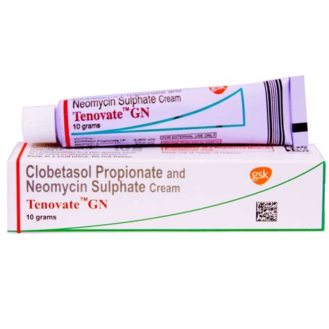 Clobetasol Propionate Neomycin Sulphate Tenovate Gn Grams Cream