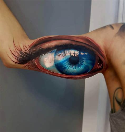 Big Blue Eye Tattoo Best Tattoo Ideas Gallery