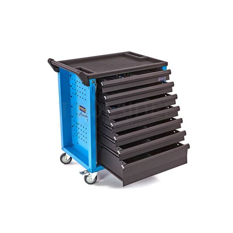 Hazet Piece Filled Drawer Tool Trolley With Foam Inlays