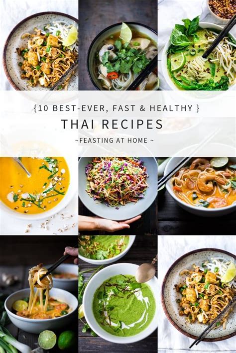 The presentation of the food on white plates seemed much more elegant and a pleasant change from oriental…. 10 Best EVER Thai Recipes (With images) | Healthy thai ...